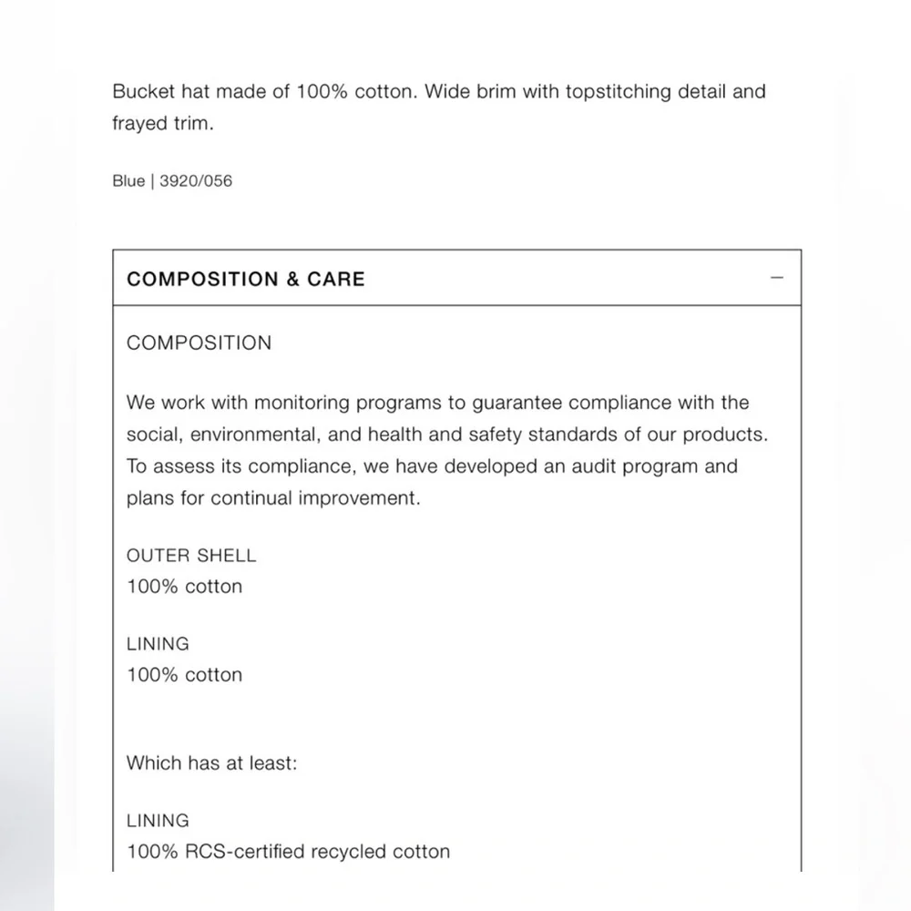 ZARA Bucket denim patch hat 3920/056 - Picture 7 of 7